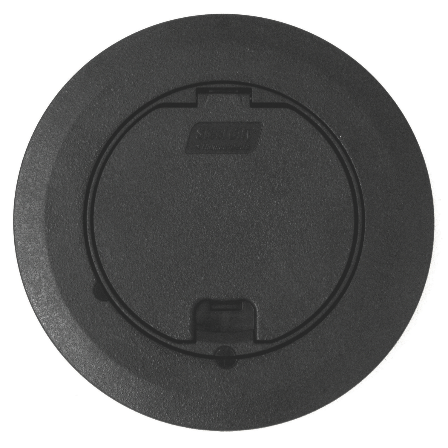 Product image for Steel City 68R-CST-BLK Black Round Recessed Cover