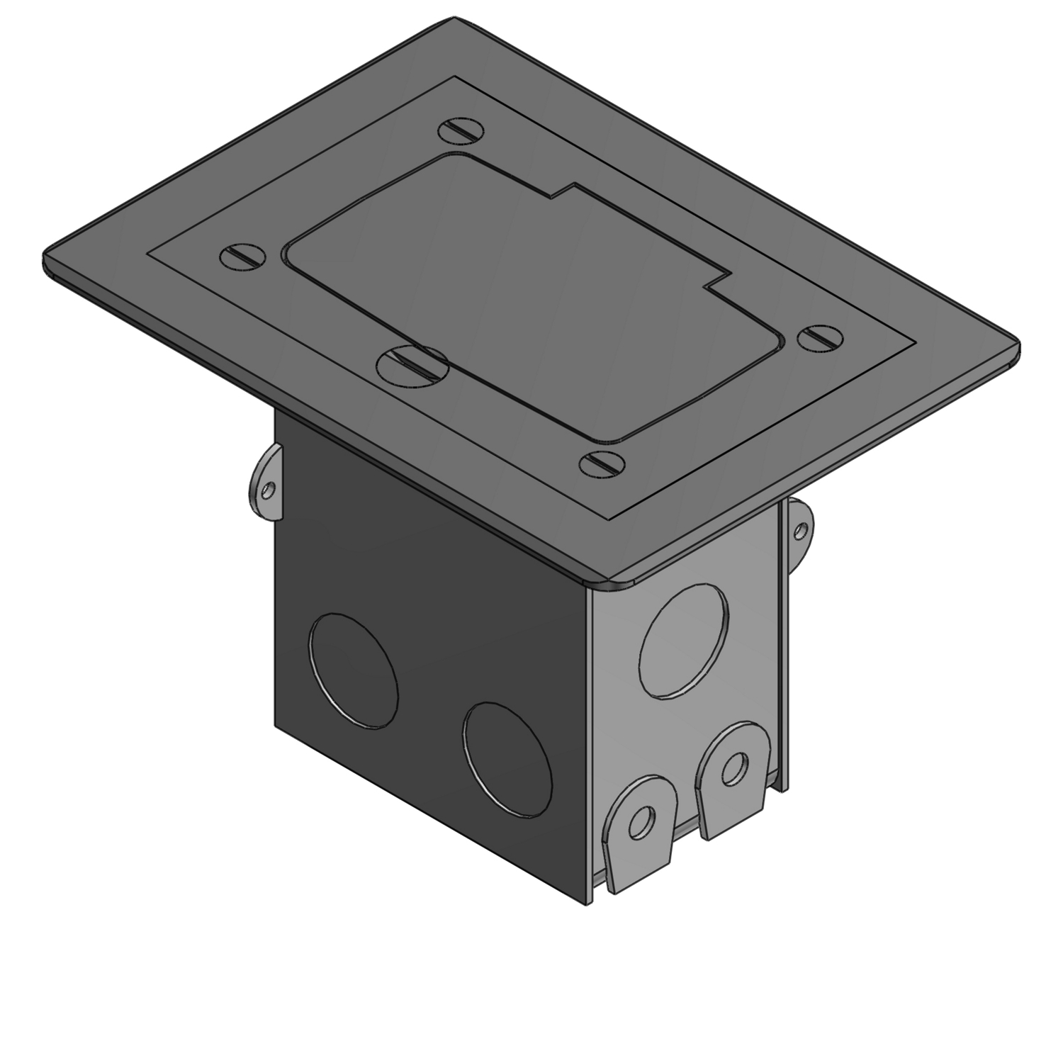 Product image for ABB 71W-GFCI-N-C RESI 1G FLR BOX GF