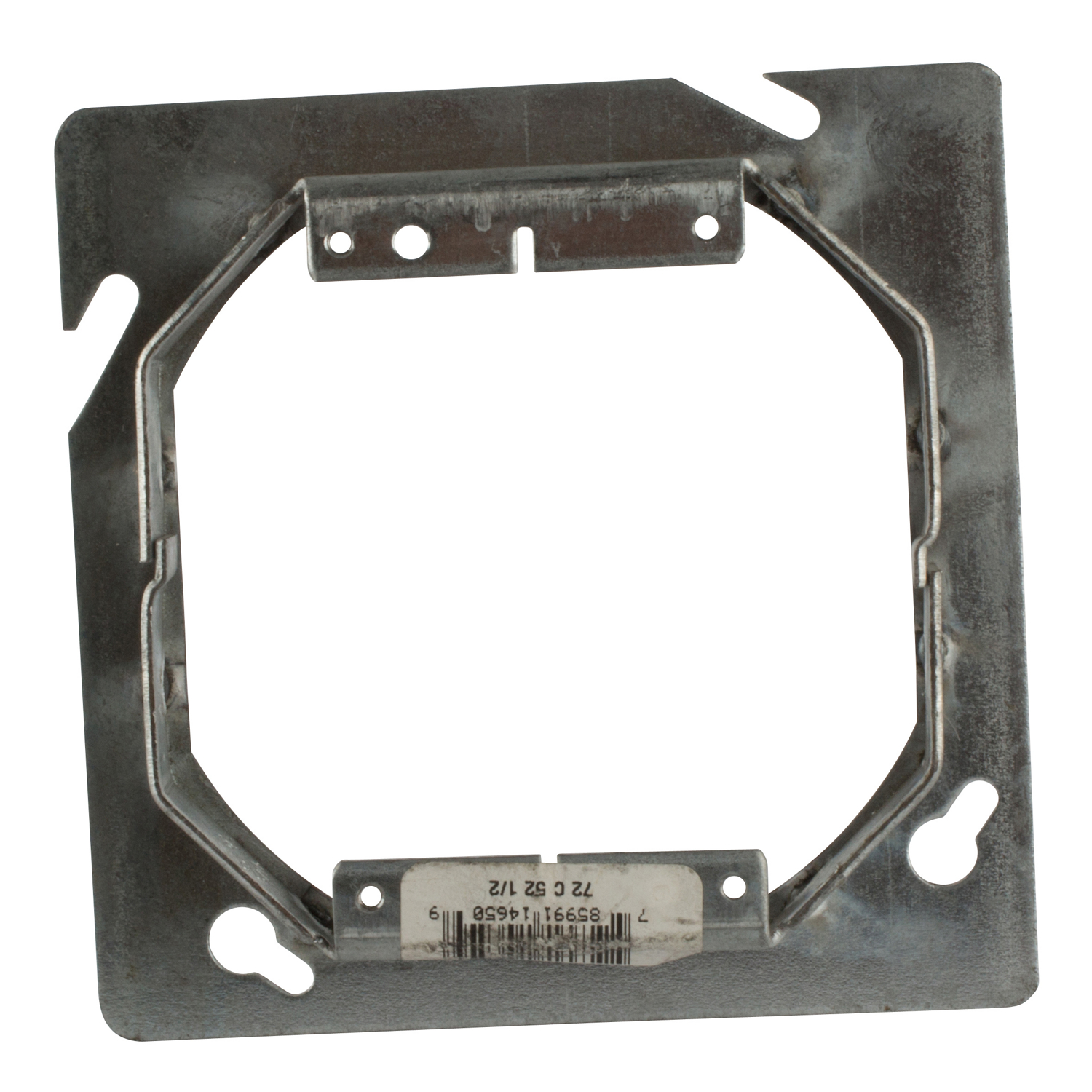 Product image for ABB 72 C 52 1/2 STL CVR 2 GANG 6CU-