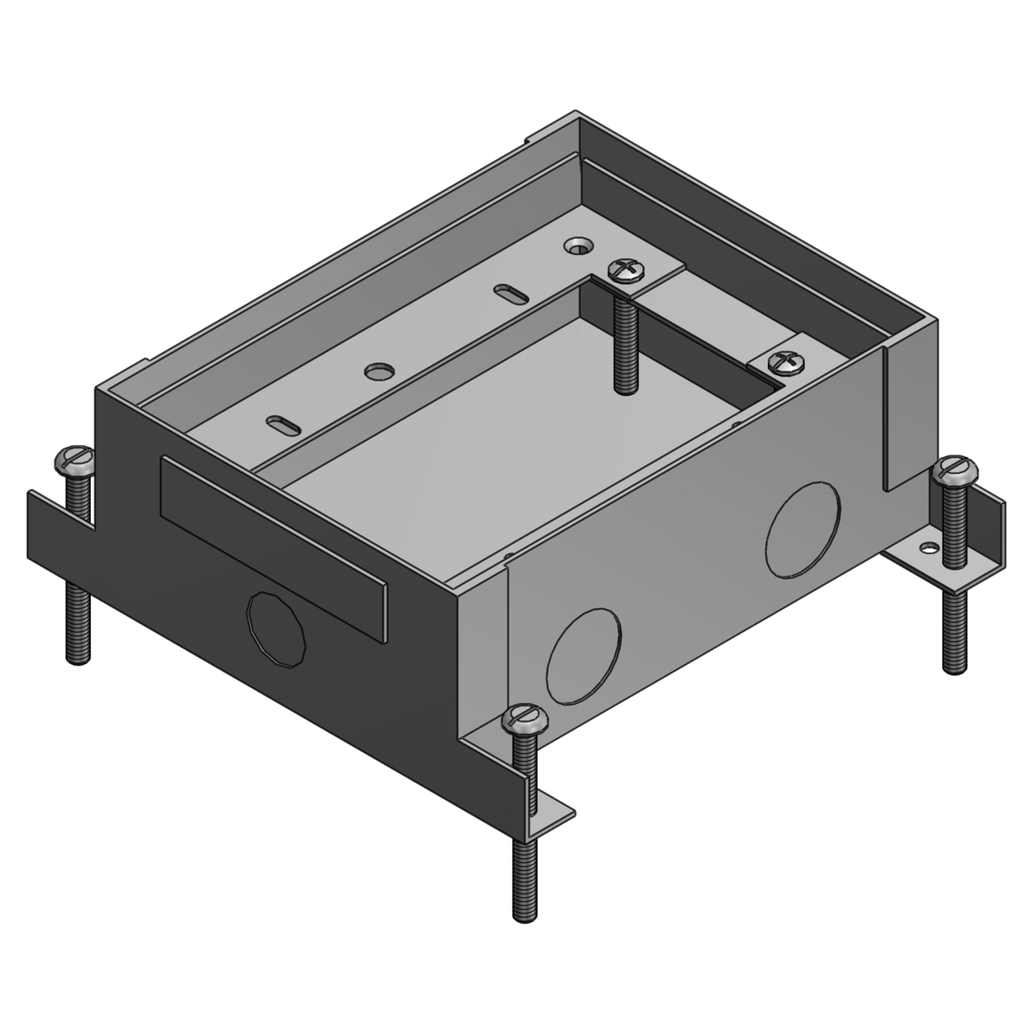 Product image for Steel City 742S Steel Floor Box