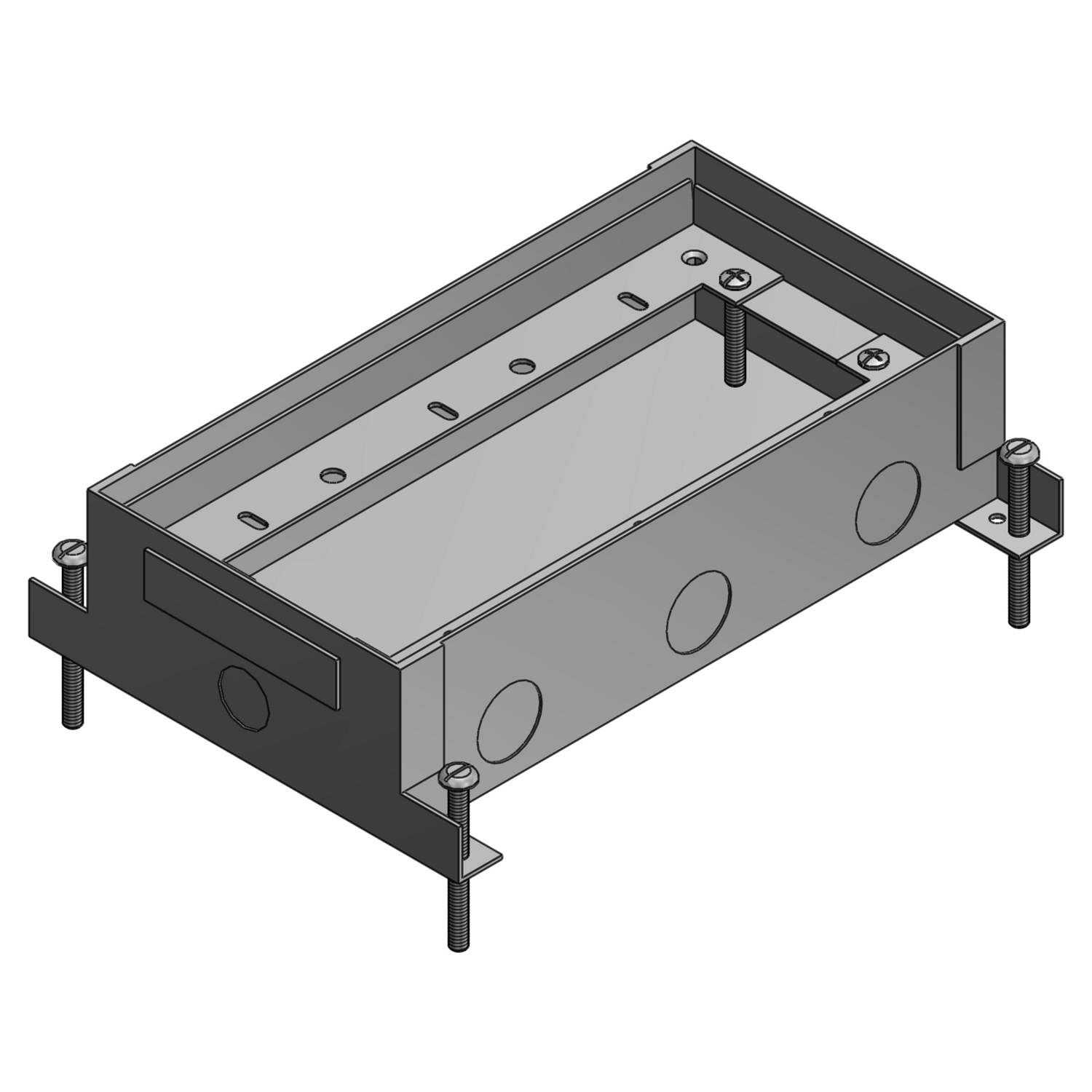 Product image for Steel City 743S Steel Floor Box
