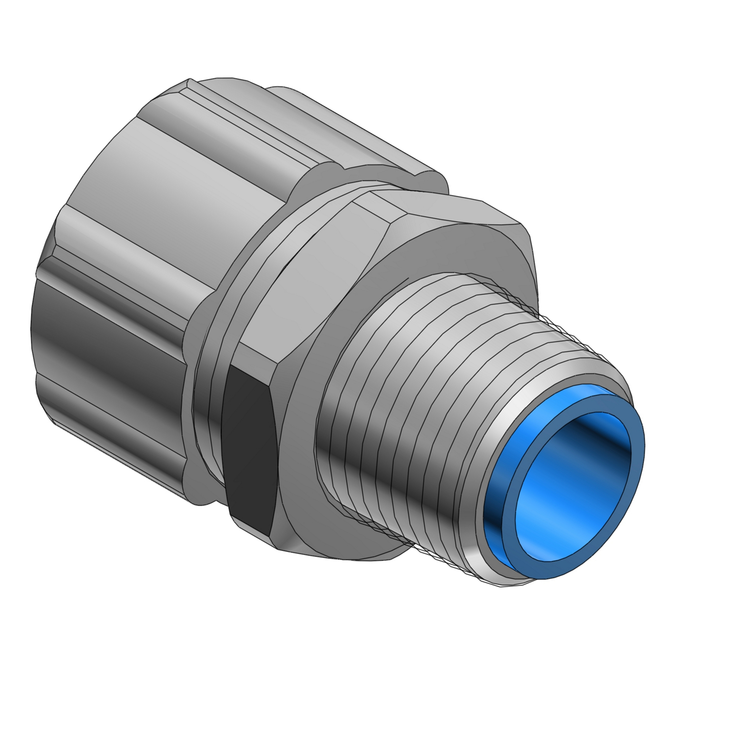 Product image for ABB 9344 1IN 45D LT CONN 32MM INSUL