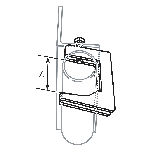 Product image for ABB U571 CONDUIT CLAMP