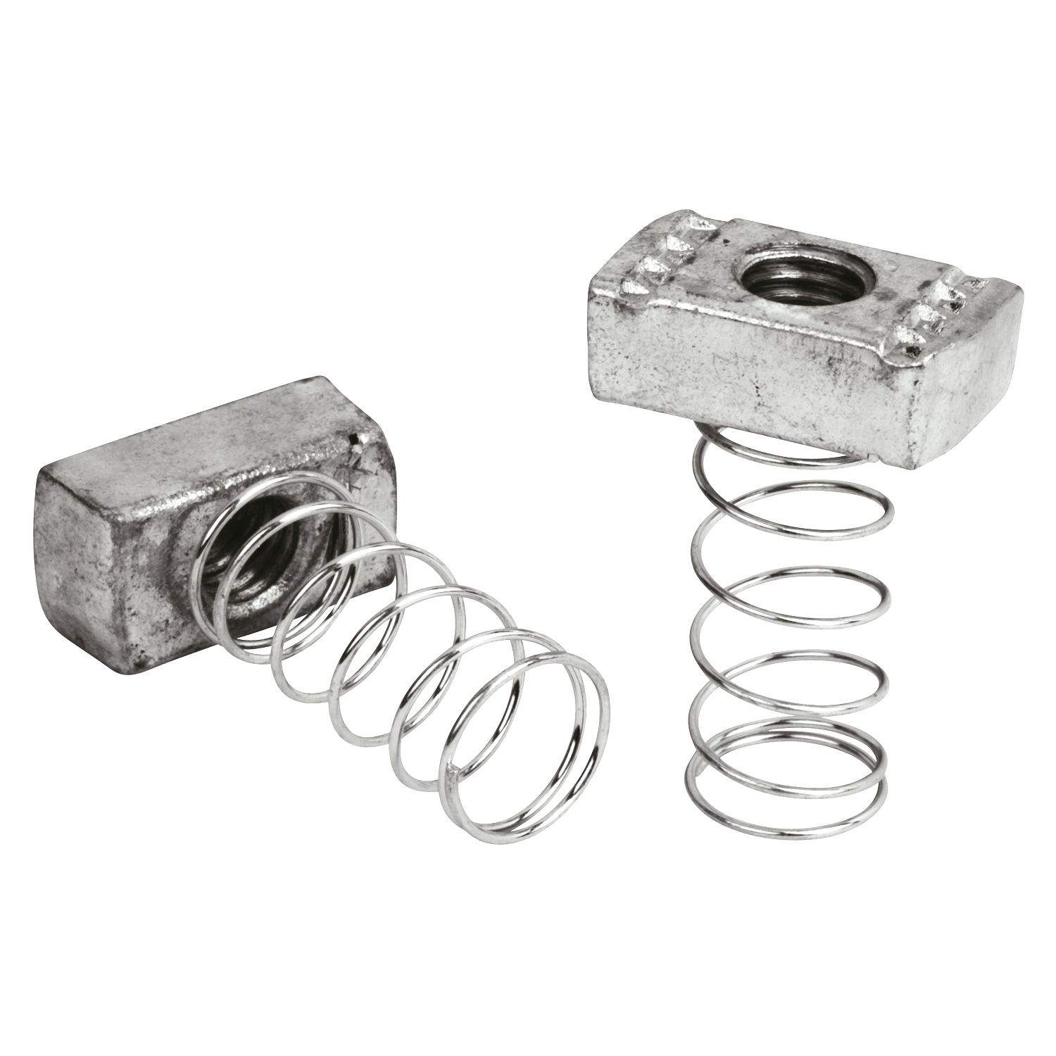 Product image for Superstrut A100-5/16 5/16" Steel Spring Nut w/ SilverGalv finish