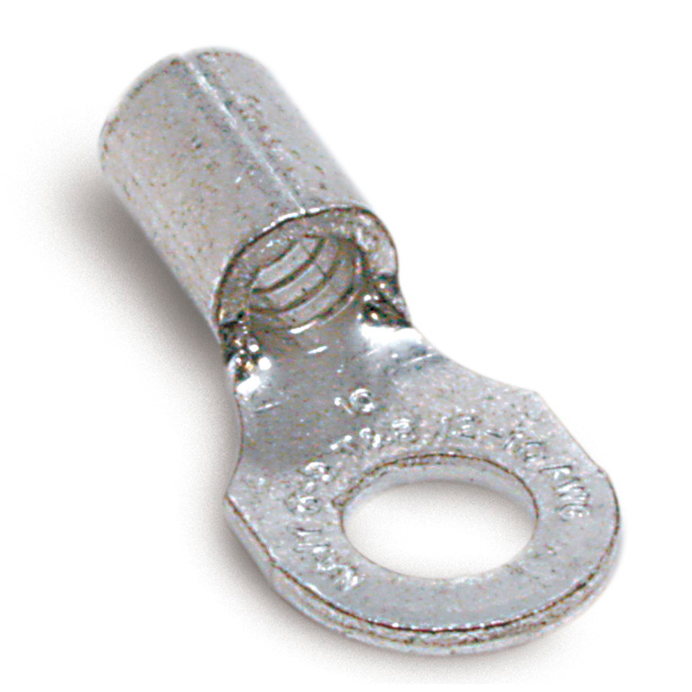 Product image for Thomas & Betts C10-14 Non-Insulated Ring Terminal - #12-10, 1/4"bolt