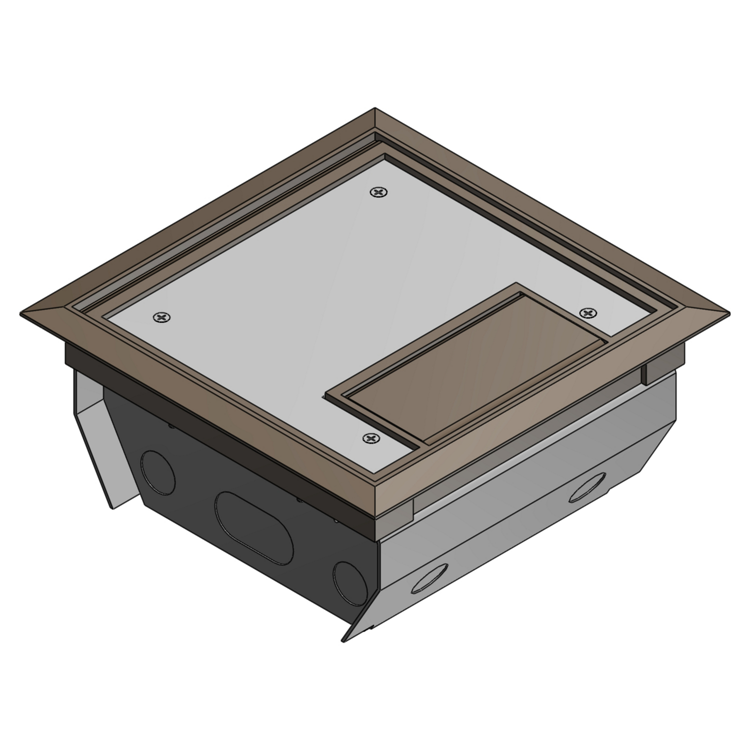 Product image for Steel City AFM-4-BRN Access Floor Module