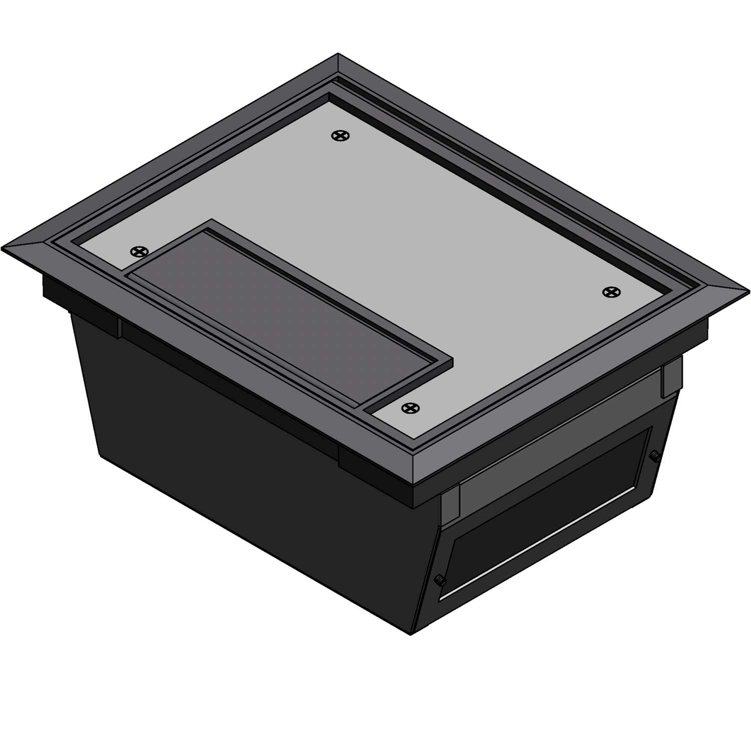 Product image for ABB AFM-6V-GRY ACCESS FLR MOD W/ GR