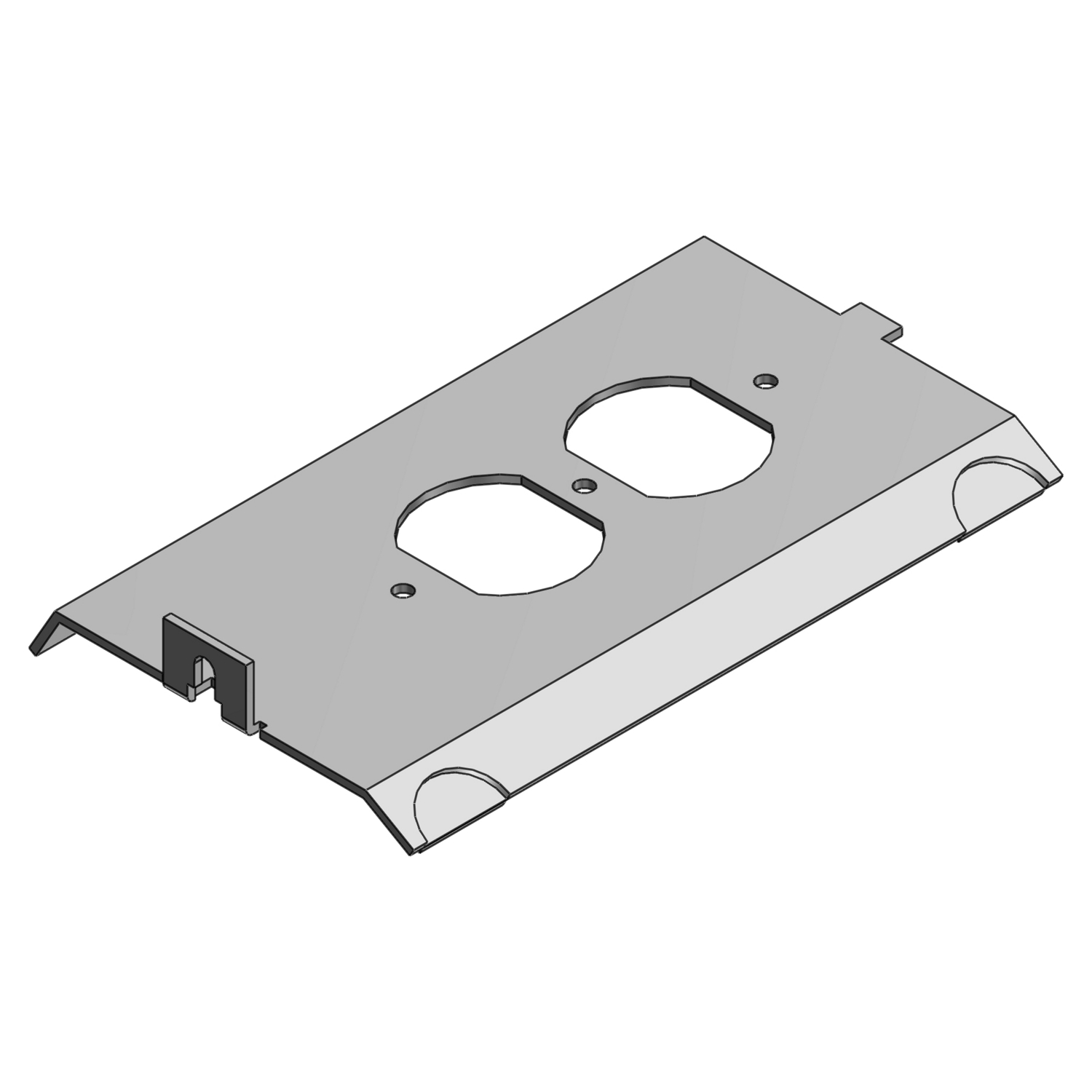 Product image for ABB AFP 6A60 AFM CVR DPLX SLOPED 60
