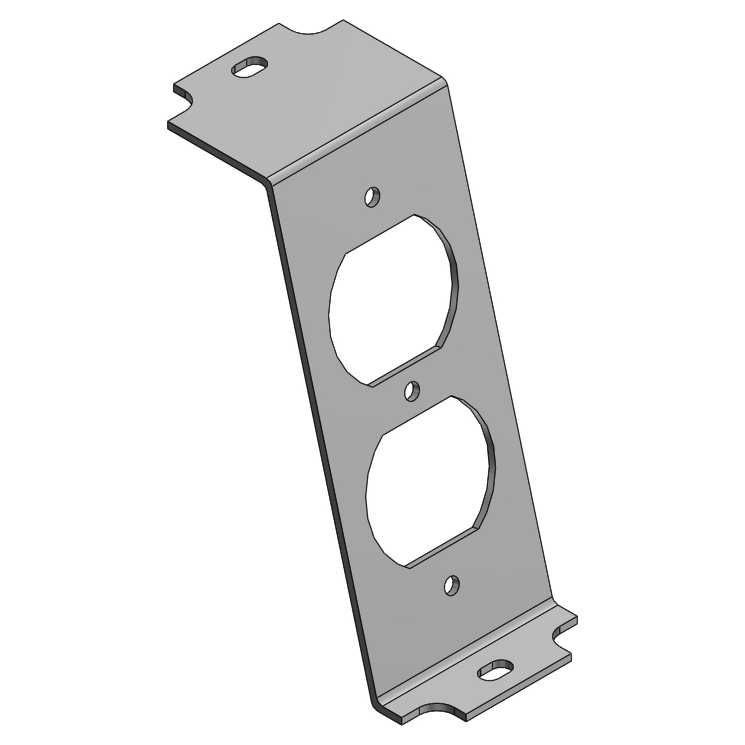 Product image for ABB AFP 8A AFM CVR DPLX SLPED 45DEG