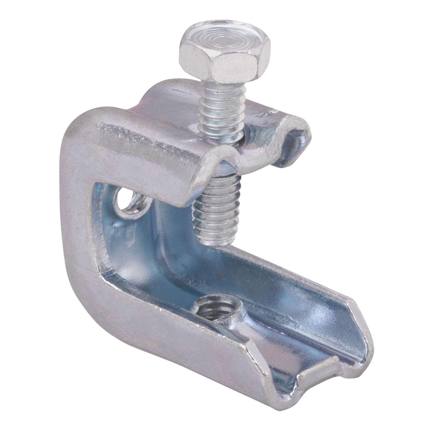 Product image for Steel-City BC1-TB 5/8" Malleable Iron Beam Clamp, 1/4"-20 Thread