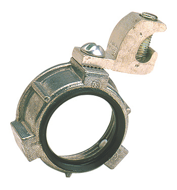 Product image for Steel City BG209 3-1/2 Inch Rigid/IMC Die-Cast Insulated Bushing