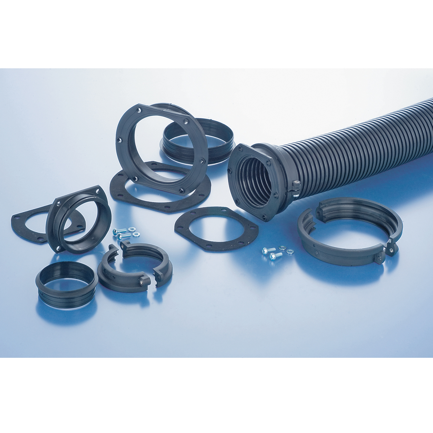 Product image for ABB BGGV-70 FITTING PA6 NW70 FLANGE