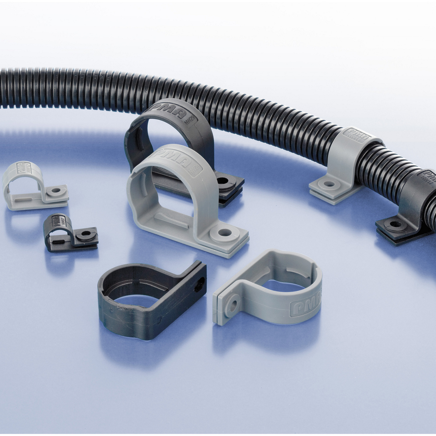 Product image for ABB BGL-23 CONDUIT CLAMP 1SCREW PA6