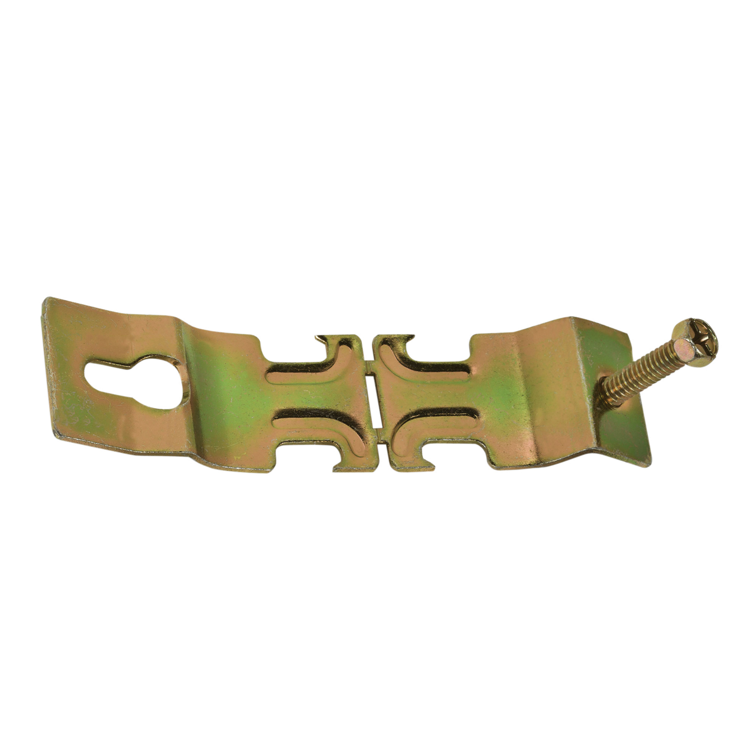 Product image for Kindorf C109-3/4 3/4 Inch 500 lb 14 Gauge Galv Krom Steel 1-Piece Universal Pipe Clamp