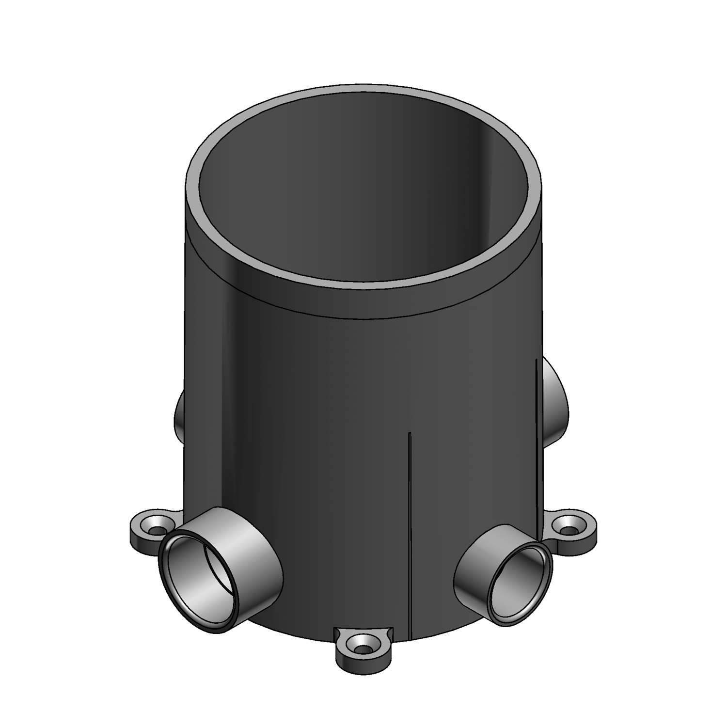 Product image for ABB E971FB RND FLR-BX 90CU D5.4IN H