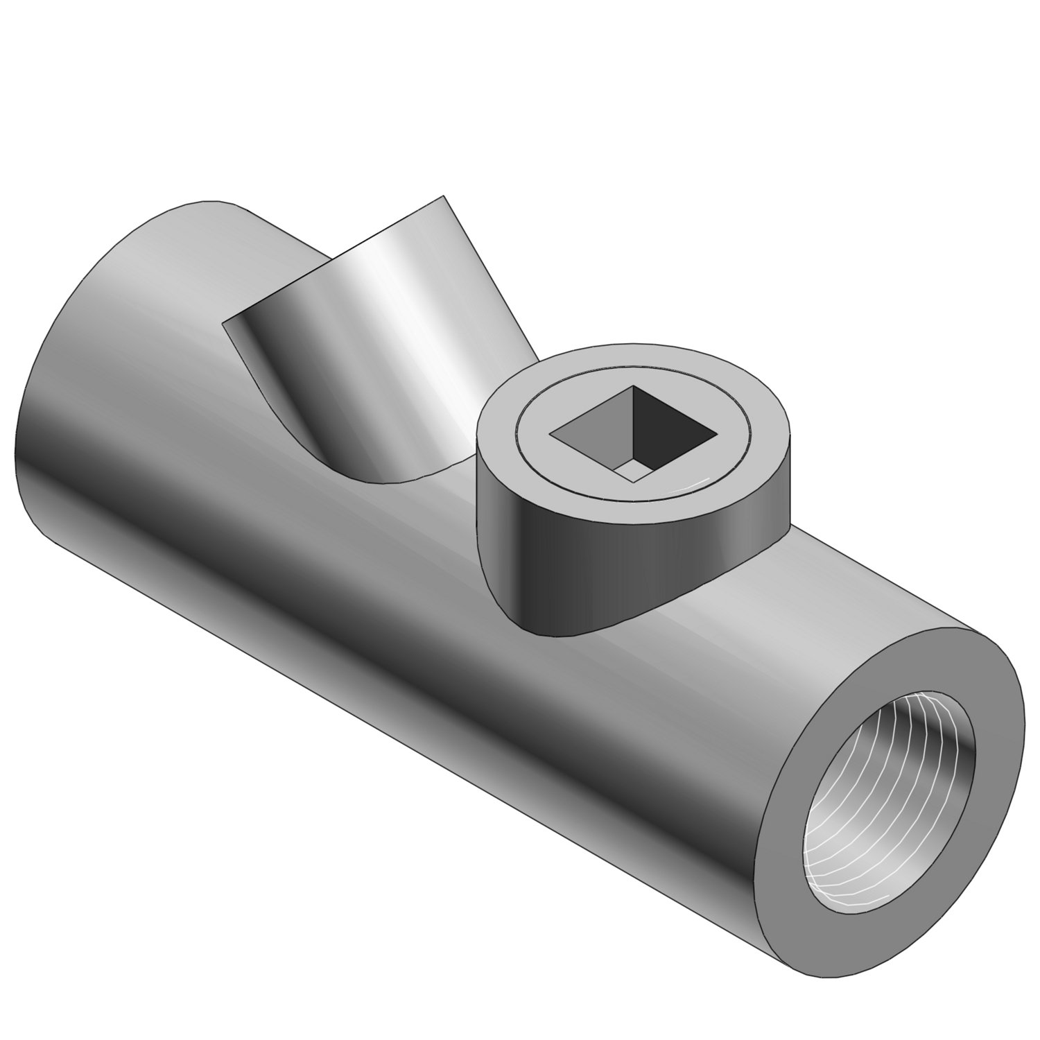 Product image for RD EVHF-7 2-1/2SEALING FTG,ALUM,VER