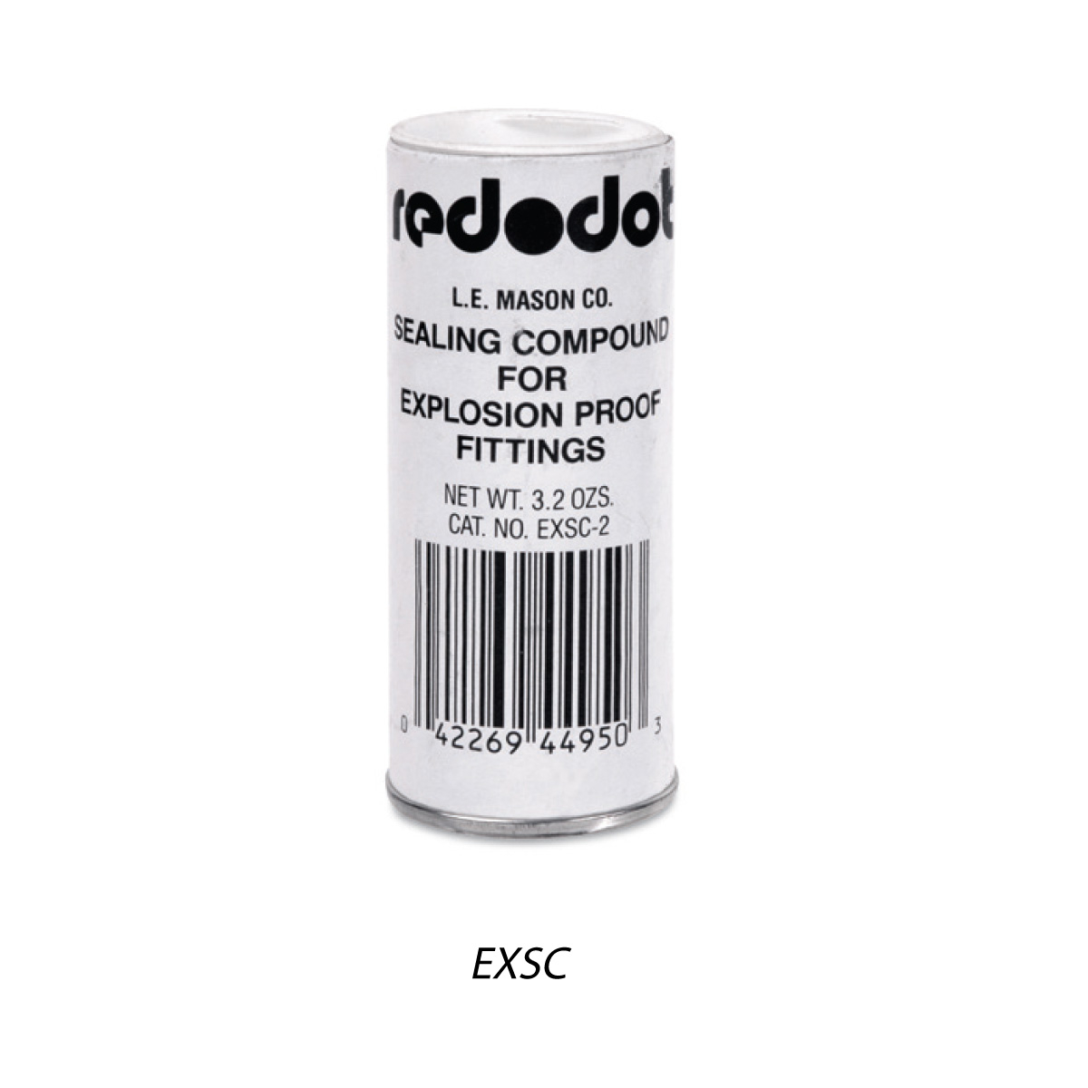 Product image for Red-Dot EXSC-8 13oz Sealing Cement, for T&B EYV, EVH Series Hazardous Location Fittings