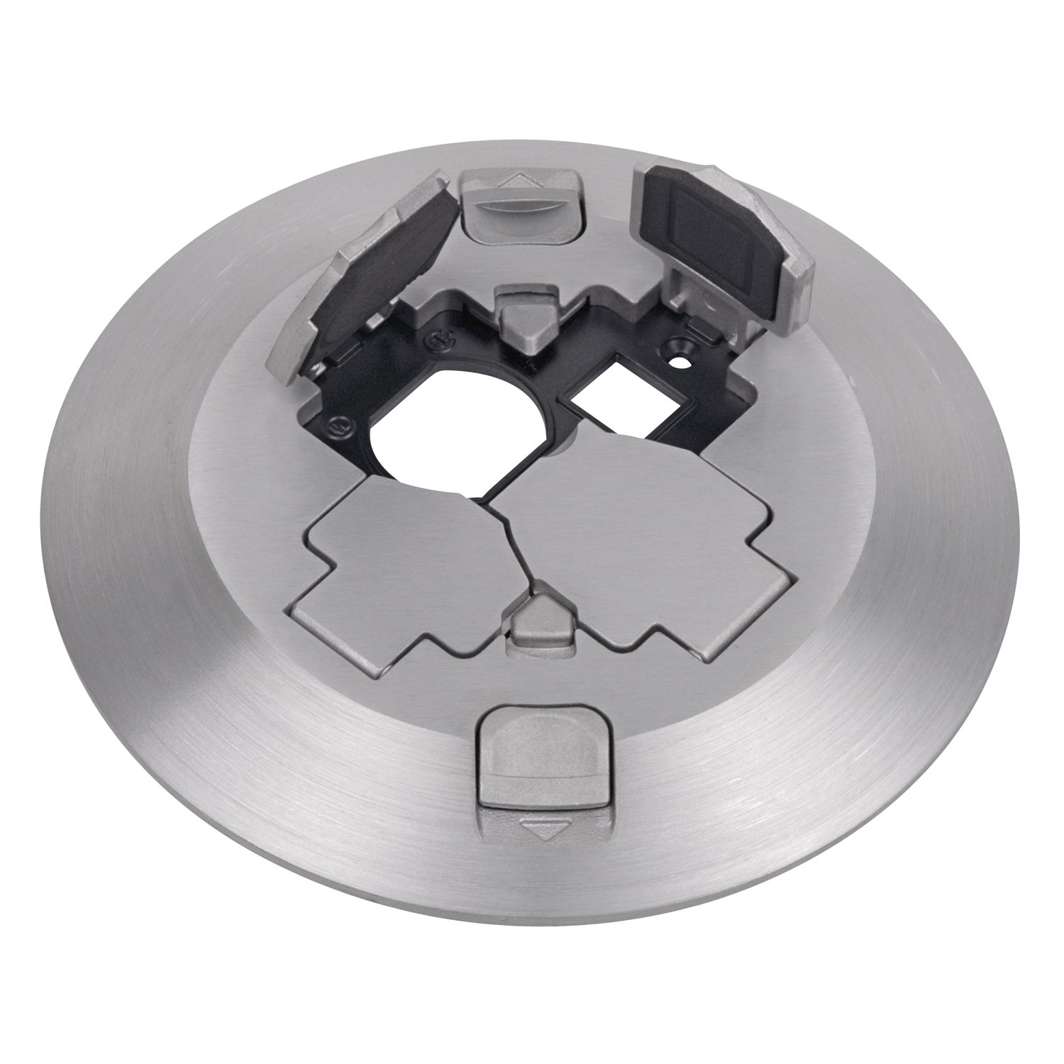 Product image for ABB FPT3-CVR-ALM 2X2 POKE-THRU COVE