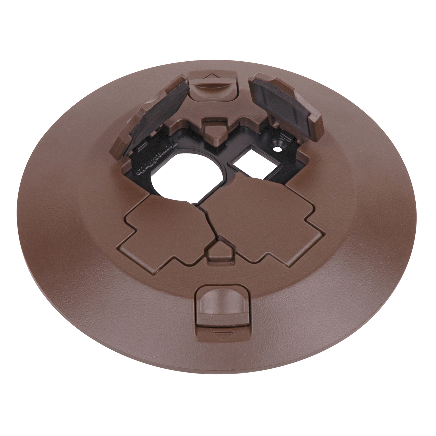 Product image for ABB FPT3-CVR-BRN 2X2 POKE-THRU COVE