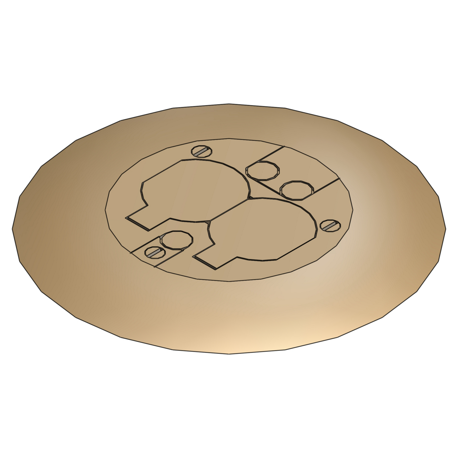 Product image for ABB FPT441-SW-BRS NON-METAL MOPTITE