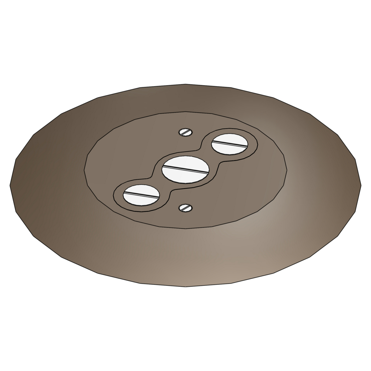 Product image for ABB FPT442-SW-BRN NON-METAL MOPTITE