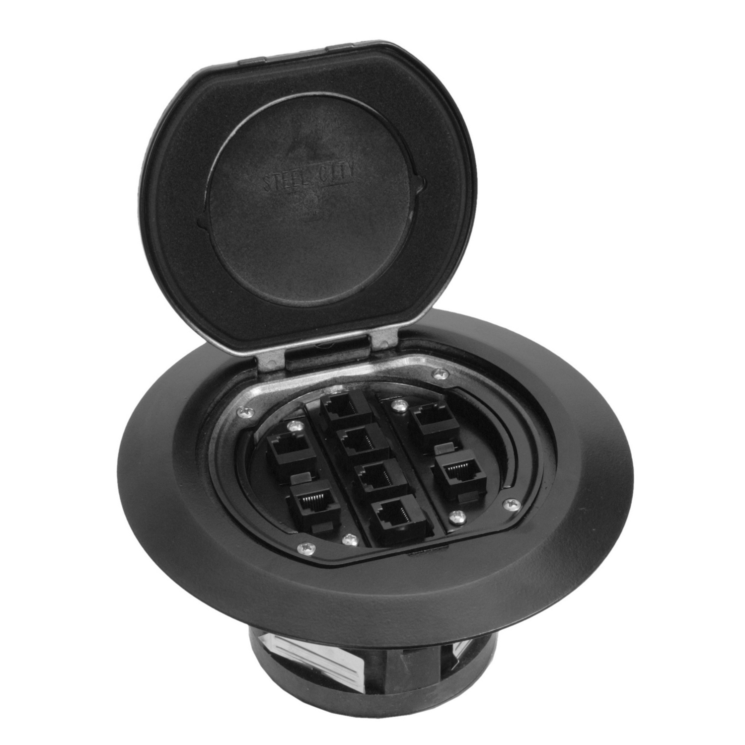 Product image for ABB FPT4-8C 4IN POKE-THRU BASE - 8C