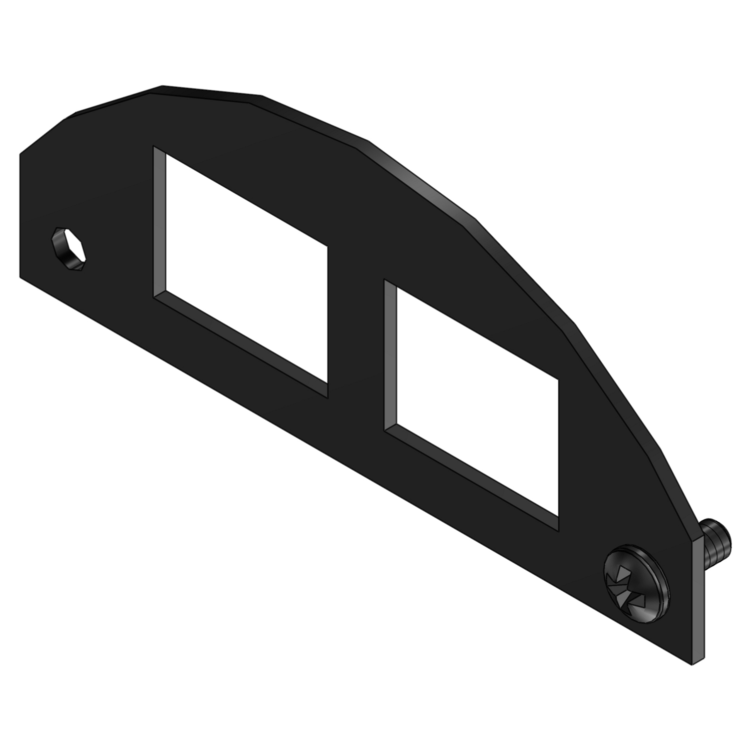 Product image for ABB FPT4-CPB-2KEY 4X4 COM B PLATE -