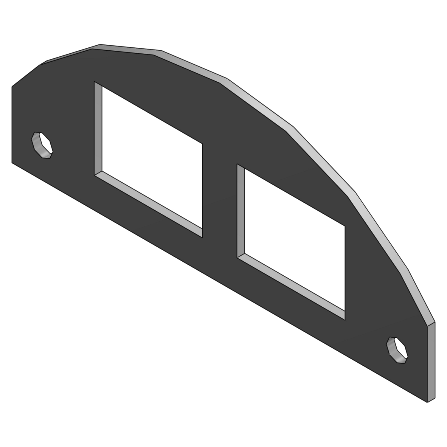 Product image for ABB FPT4-CPB-2PAN 4X4 COM B PLATE -