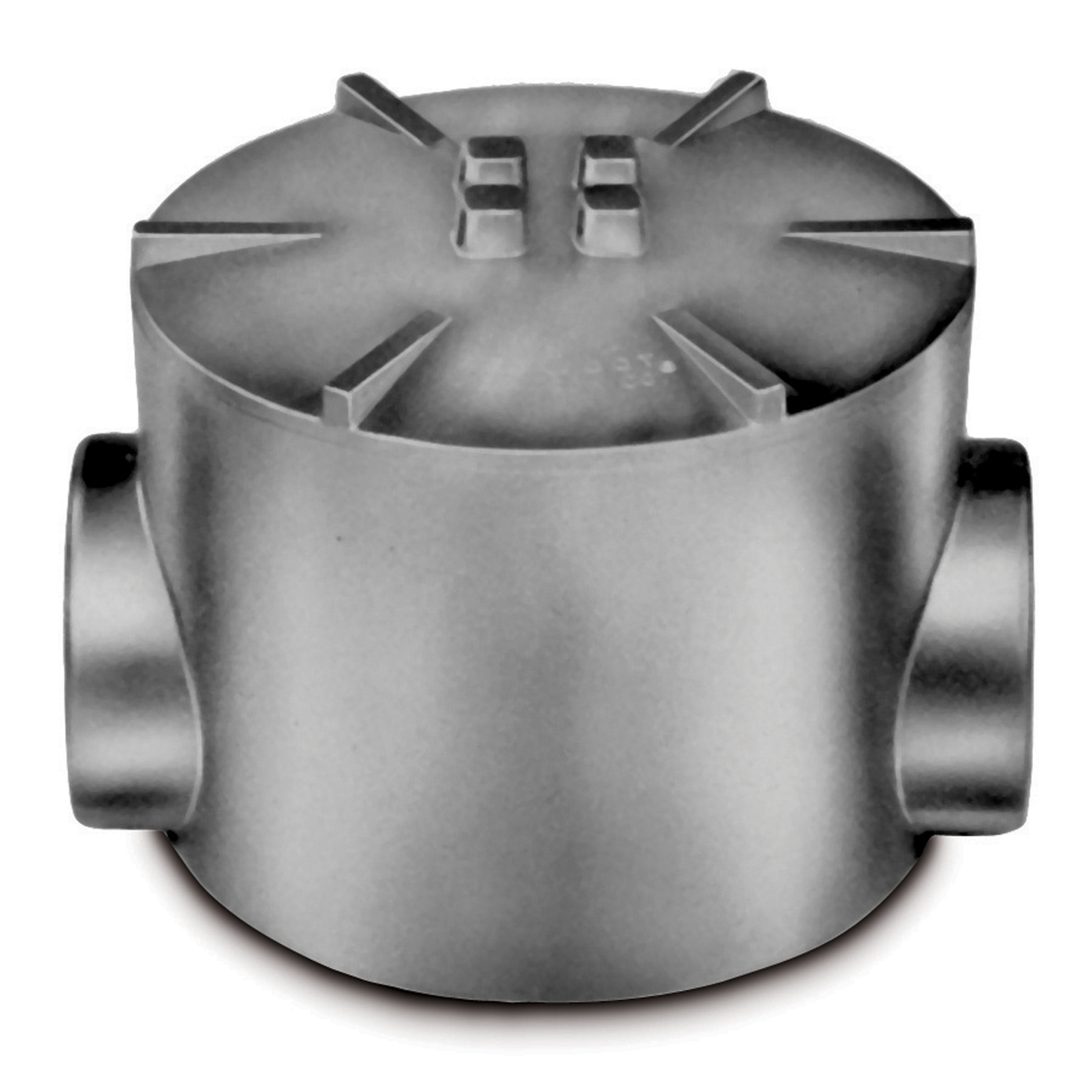 Product image for RD GAC-2 3/4IN BX/SURF CVR, ALUM,T-