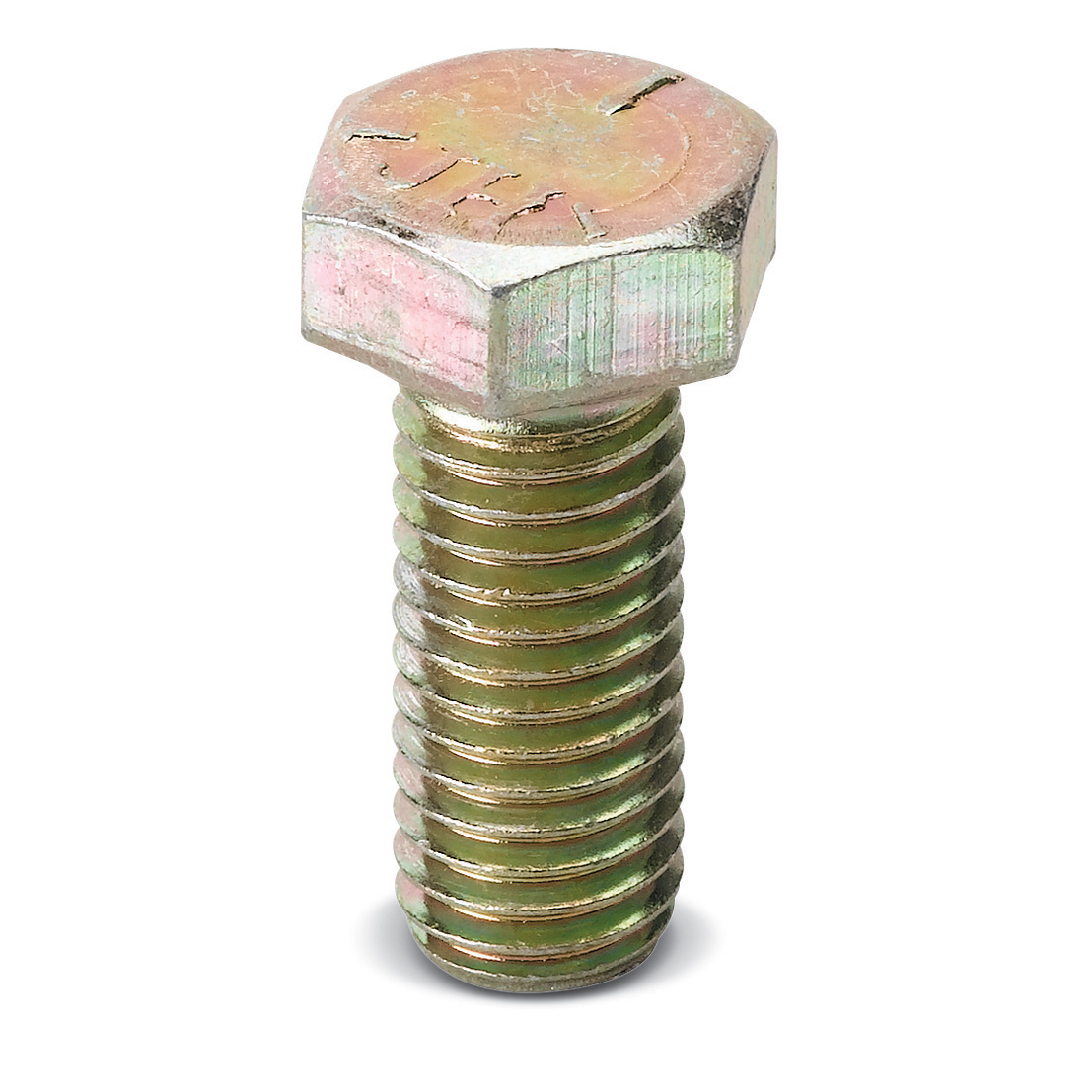 Product image for Kindorf H-113-F 1/2-13 x 2 Inch Galv Krom Carbon Steel Hex Head Cap Screw