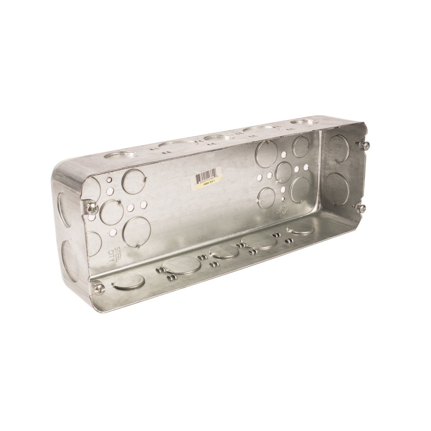 Product image for ABB H5BD 3/4 1 5 GANG DEEP BOX, 1IN