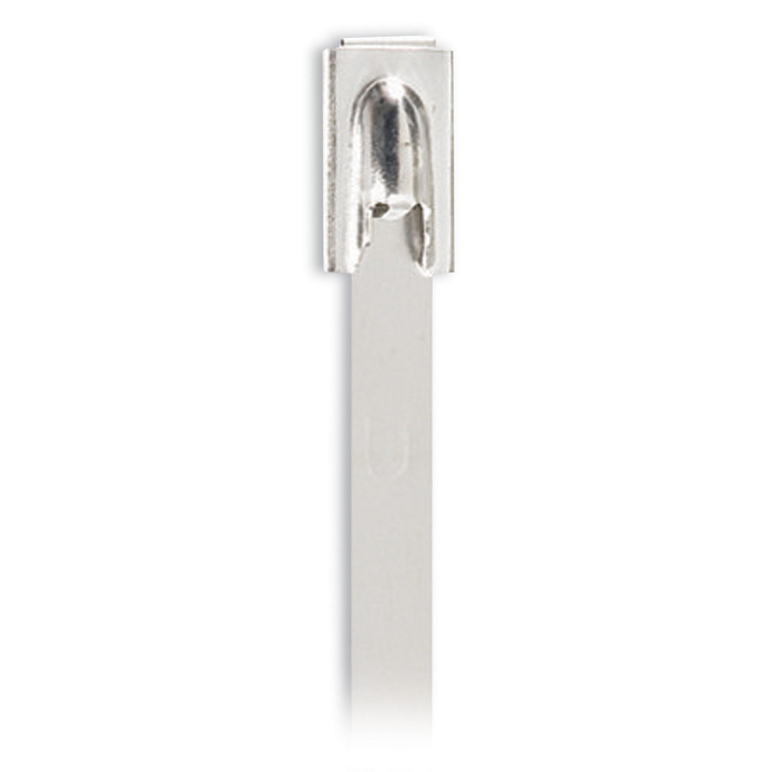 Product image for Thomas & Betts LS-7.9-360B 14" Ball-Lock Cable Tie, Heavy-Duty Stainless Steel - Uncoated
