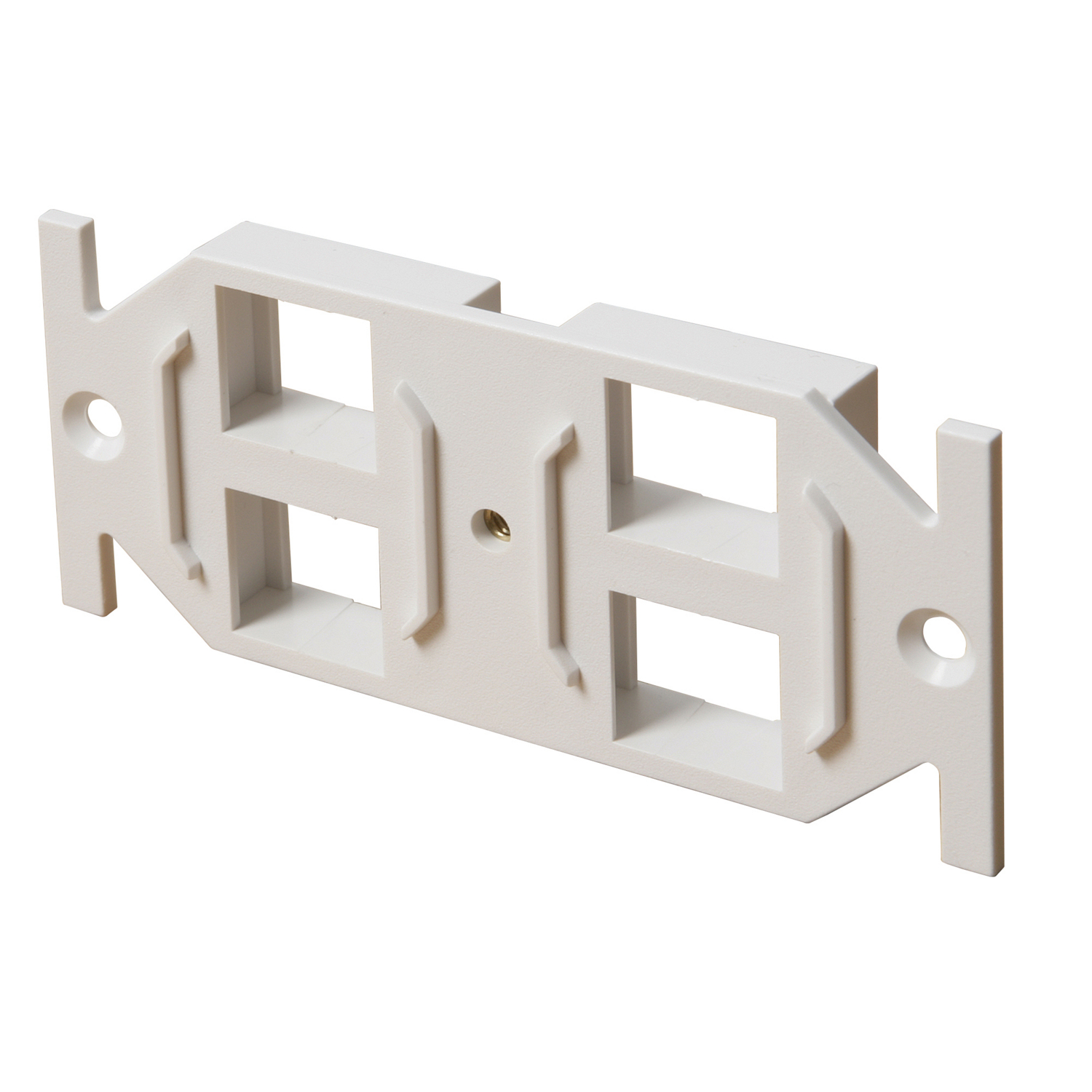 Product image for Steel City OPOD4WH 4-Port White Duplex Adapter