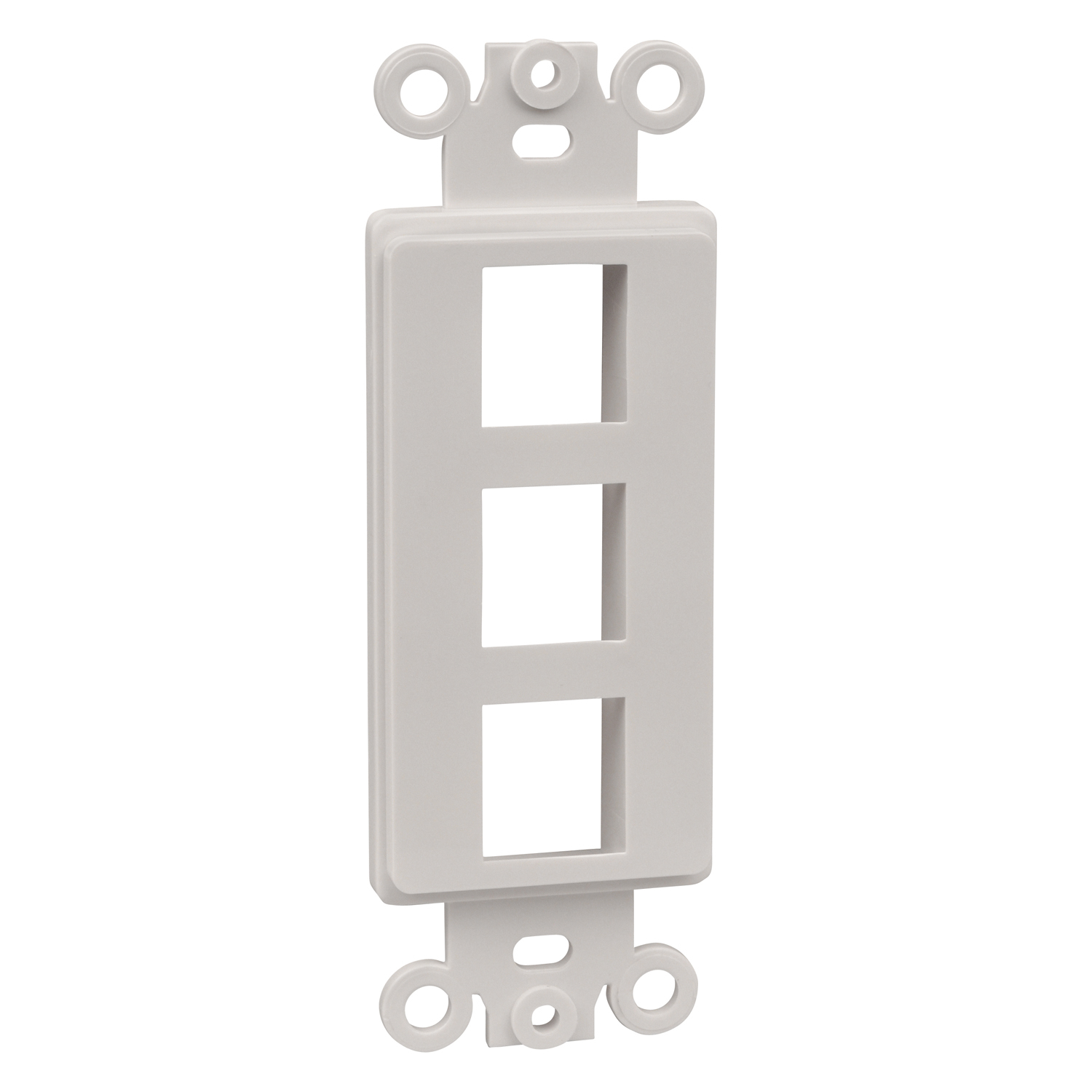 Product image for ABB OPODEC3-WH DECORA ADAPTER, 3-PO