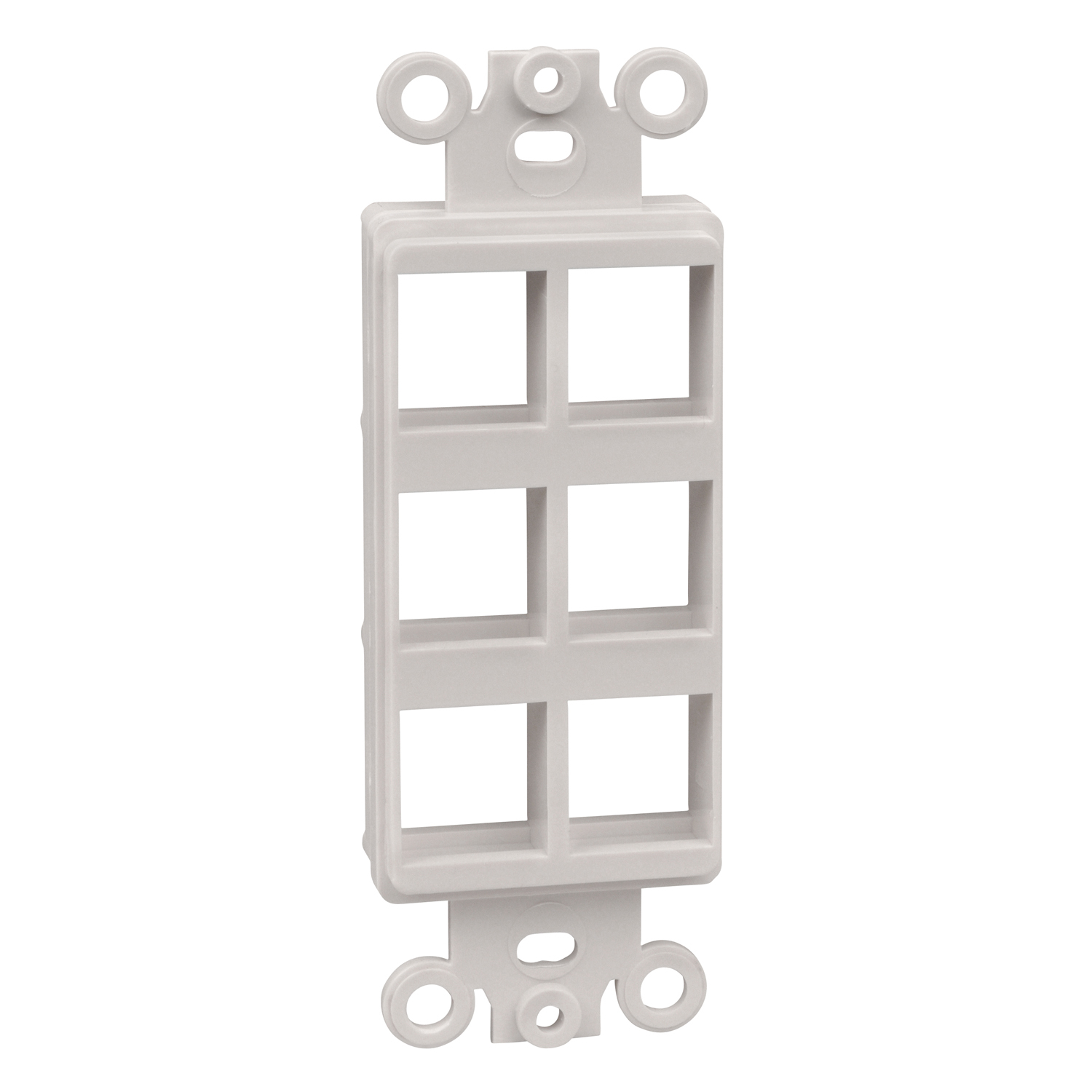 Product image for ABB OPODEC6-WH DECORA ADAPTER, 6-PO