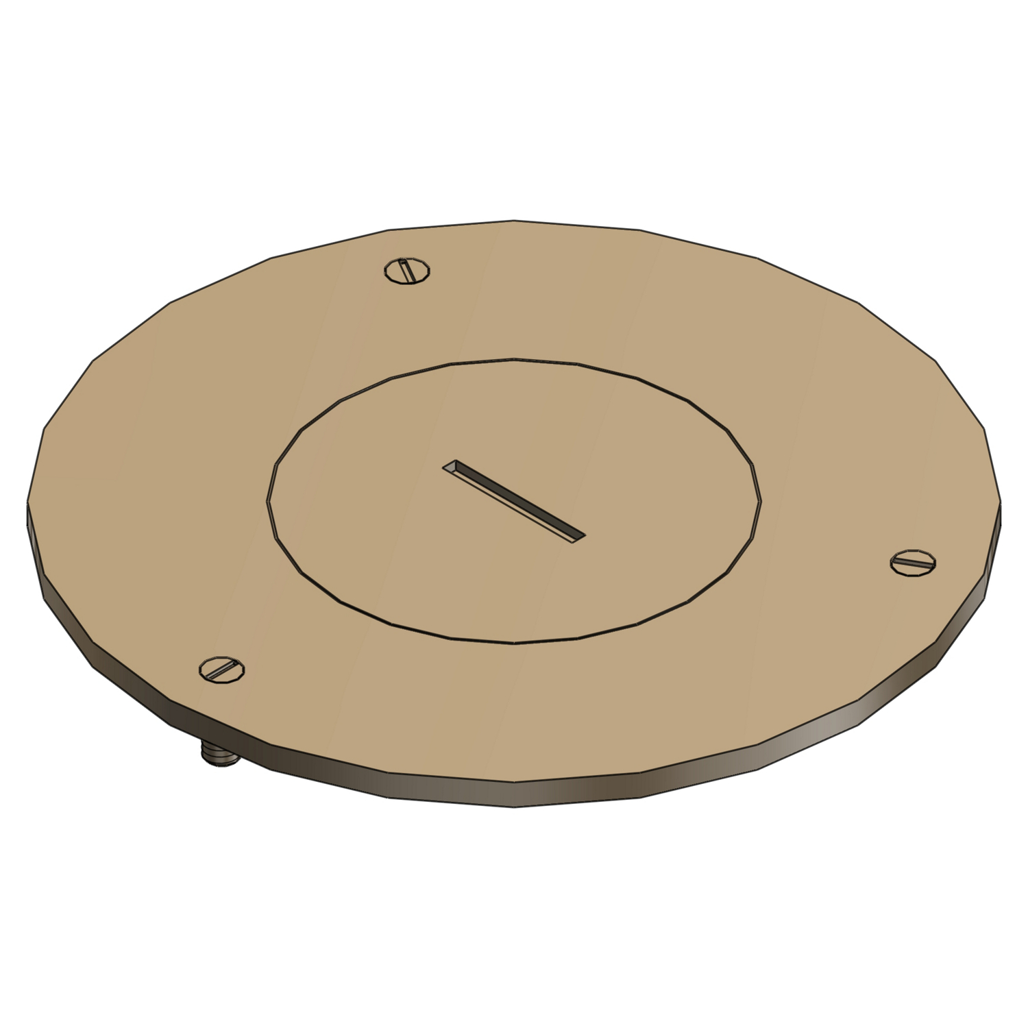 Product image for ABB P 60 2 CVR PLT DIA 4IN PLG SZ 2