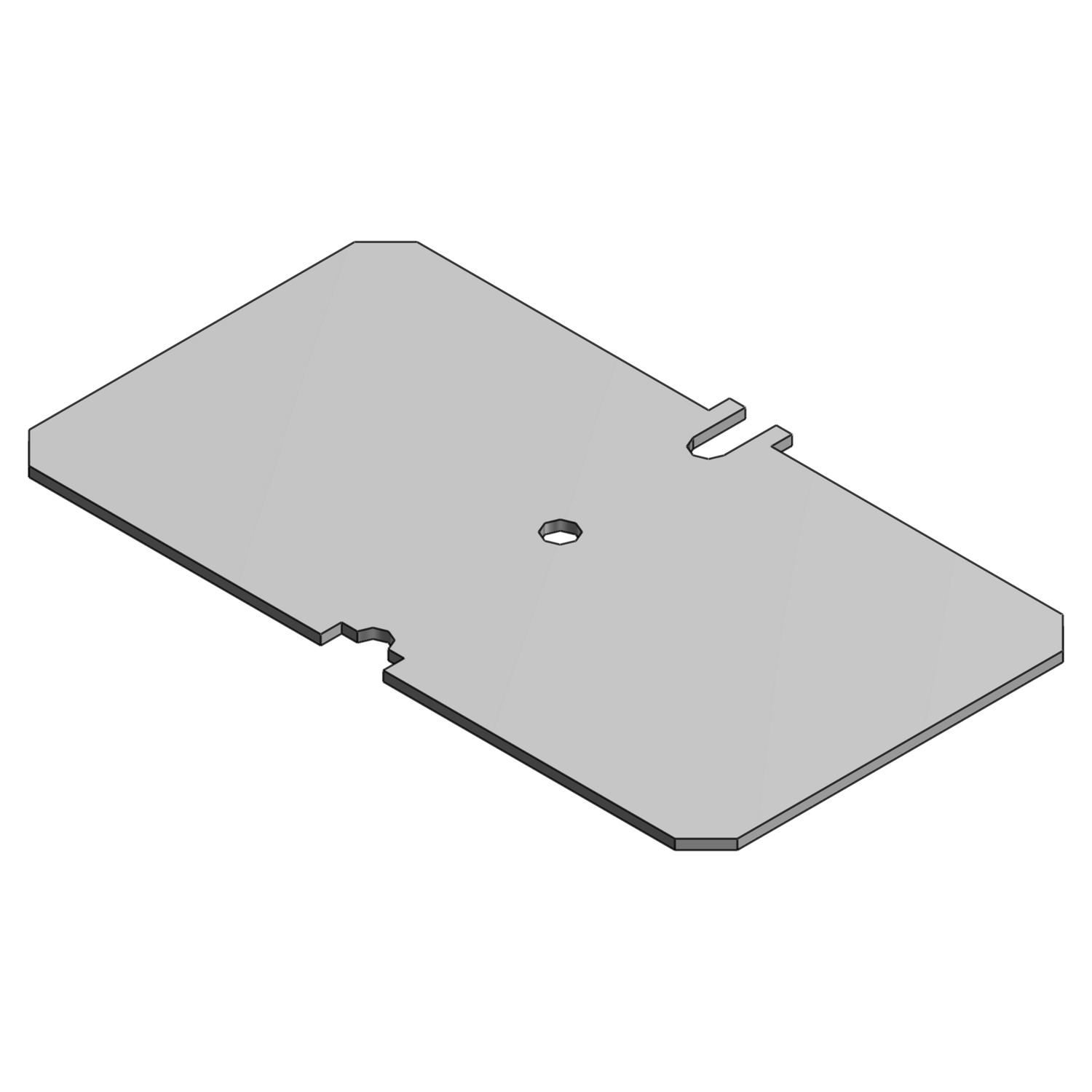 Product image for ABB P 60 QB 663 BLANK PLATE