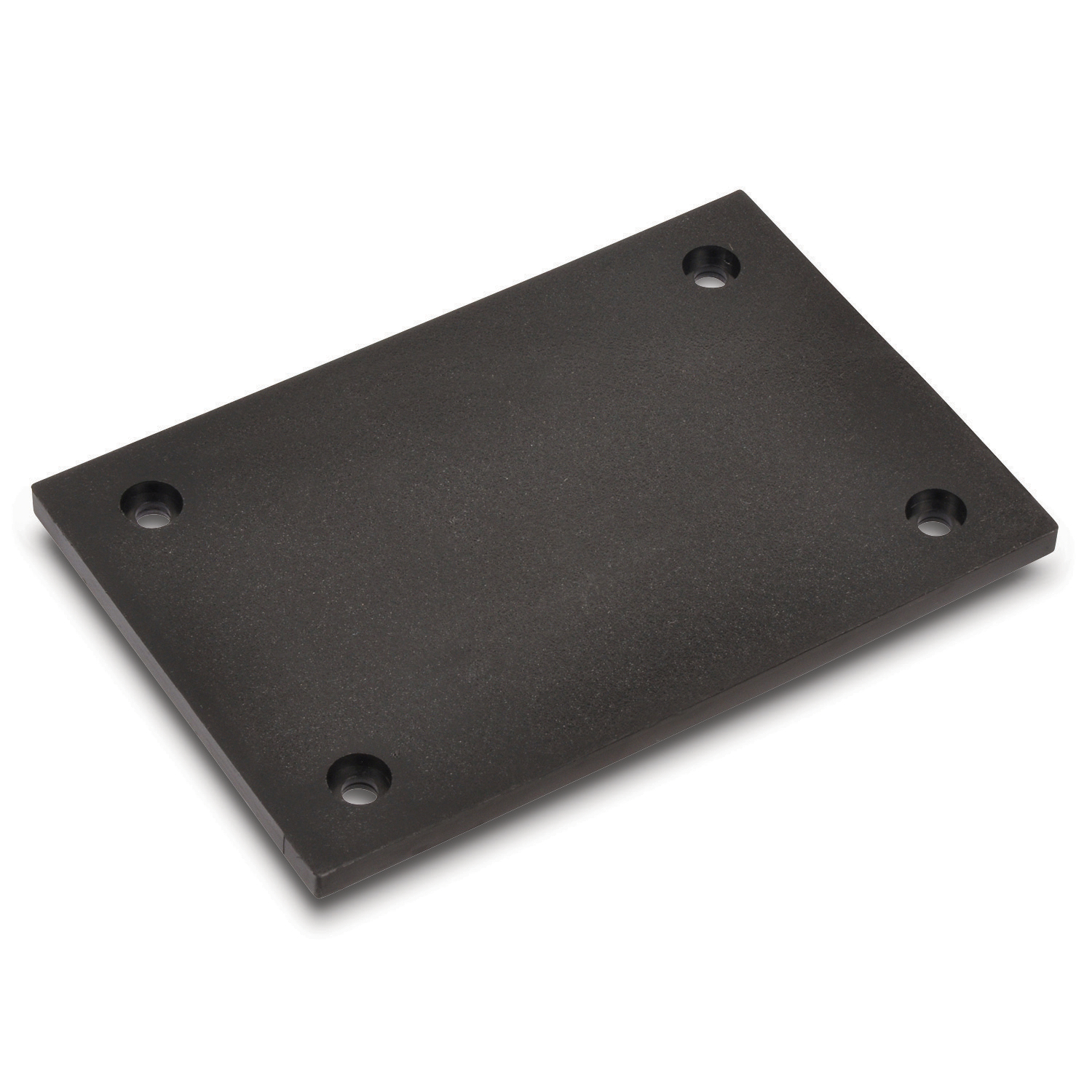 Product image for Steel City P-64-P-BP-BLK Non-Metallic Blank Floor Box Cover