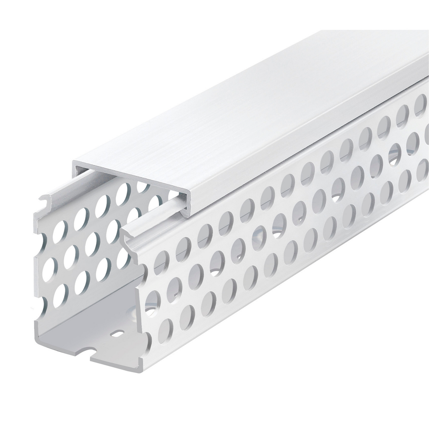 Product image for ABB TYD2X4RPW6 2X4IN ROUND HOLE WHI