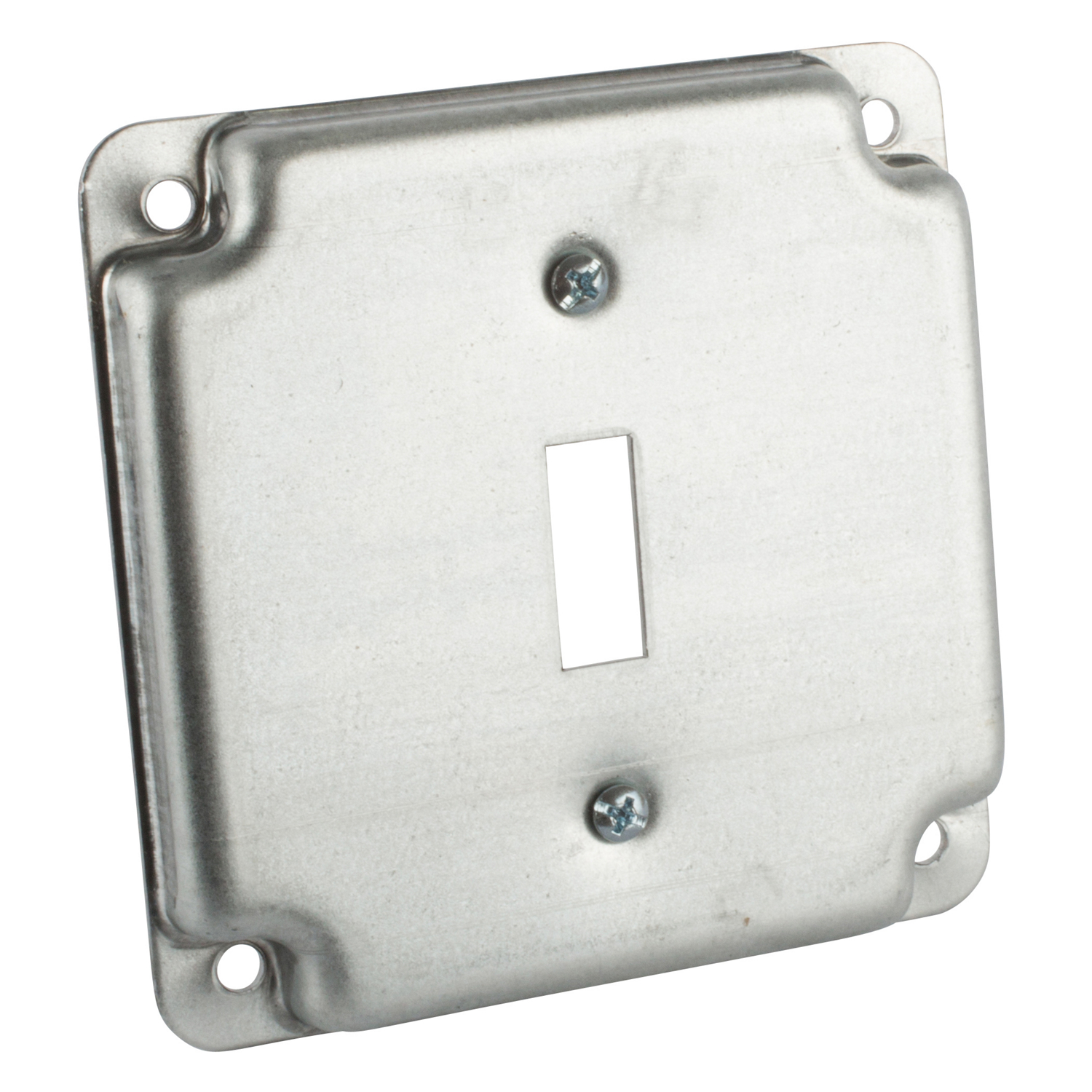 SteelCity RS9 4" Square Surface Cover, (1) Toggle Switch, 1/2" Deep