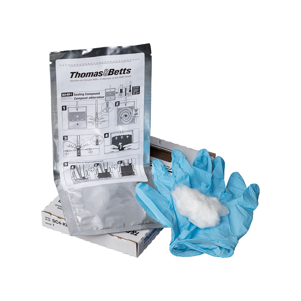 Product image for Thomas & Betts SC4-KIT-1 Liquid Sealant