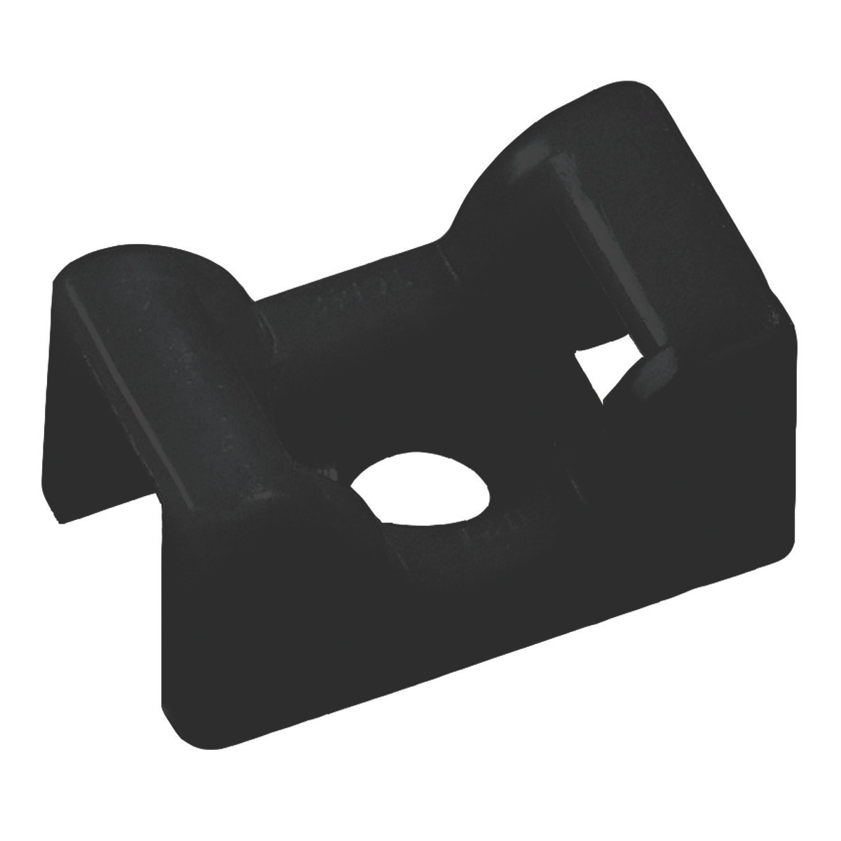 Product image for Ty-Rap TC141X 4 x 7 Inch Saddle Black Nylon 6/6 Cable Tie Mounting Base