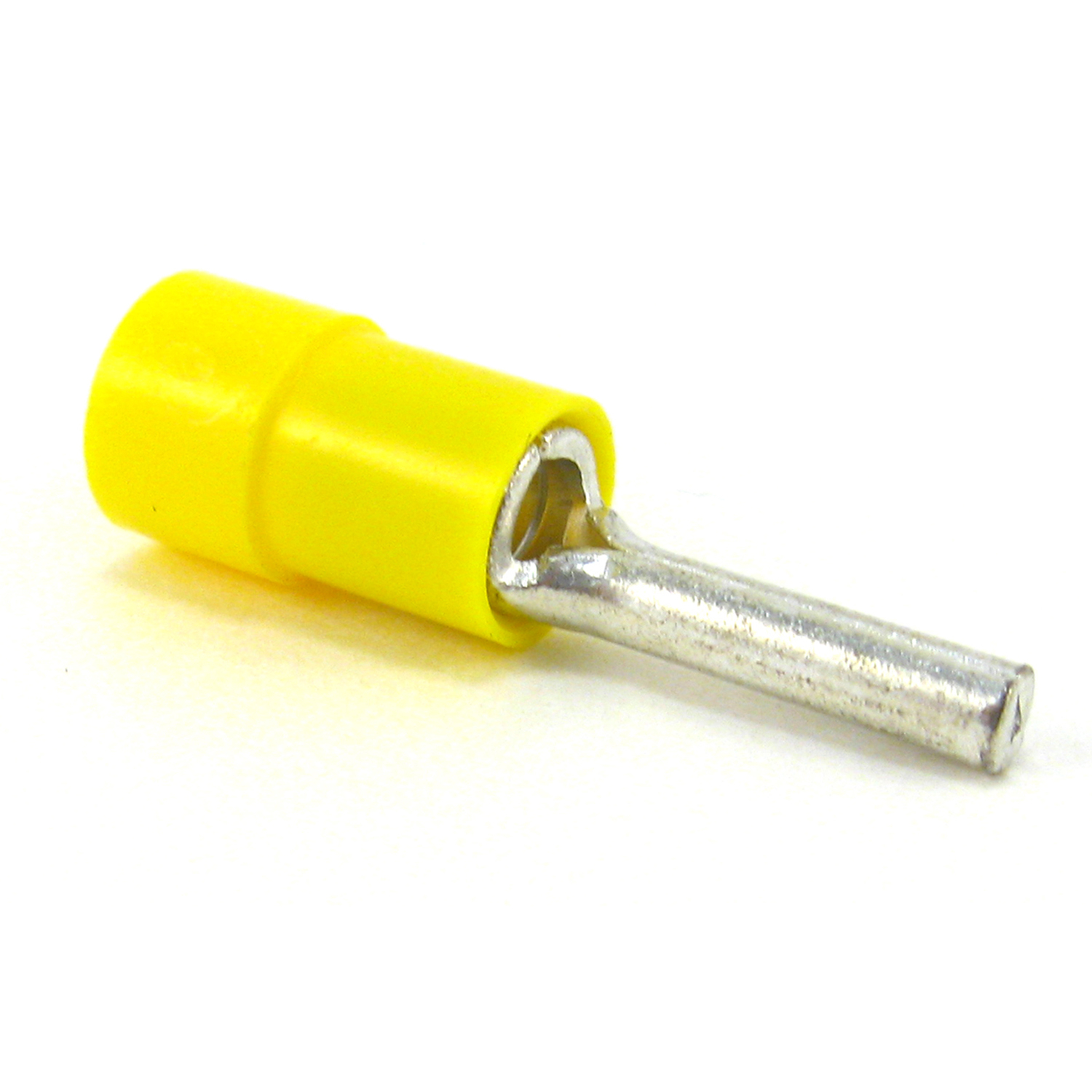 Product image for Catamount TV10-14PT-L 12 to 10 AWG Yellow Electrotinned Copper Vinyl Insulated Pin Terminal