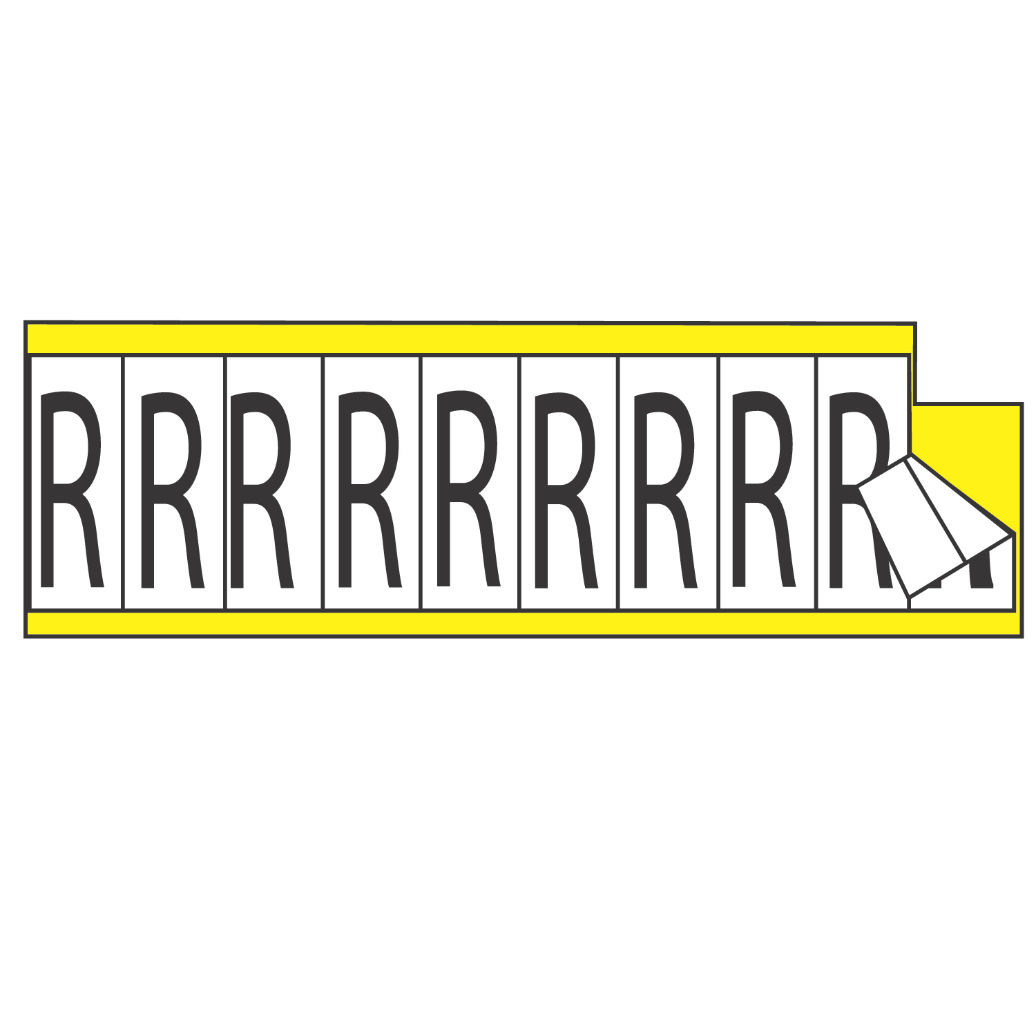 Product image for TB WCNL200AJ V CLOTH IND MARKER CAR