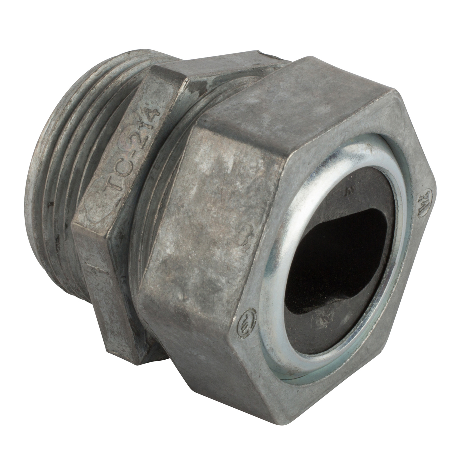 Product image for Steel City WT205B 1-1/2 Inch Fits Cable 3#2/0 and 3#3/0 Die-Cast Zinc Watertight Connector