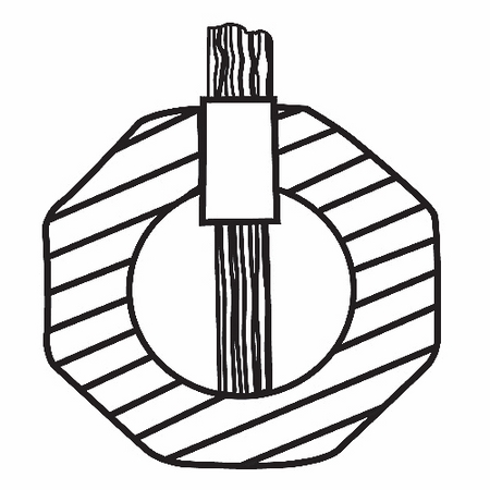 Product image for BB SCR1-34-0040 SURESHOT 3/4ROD: 4/