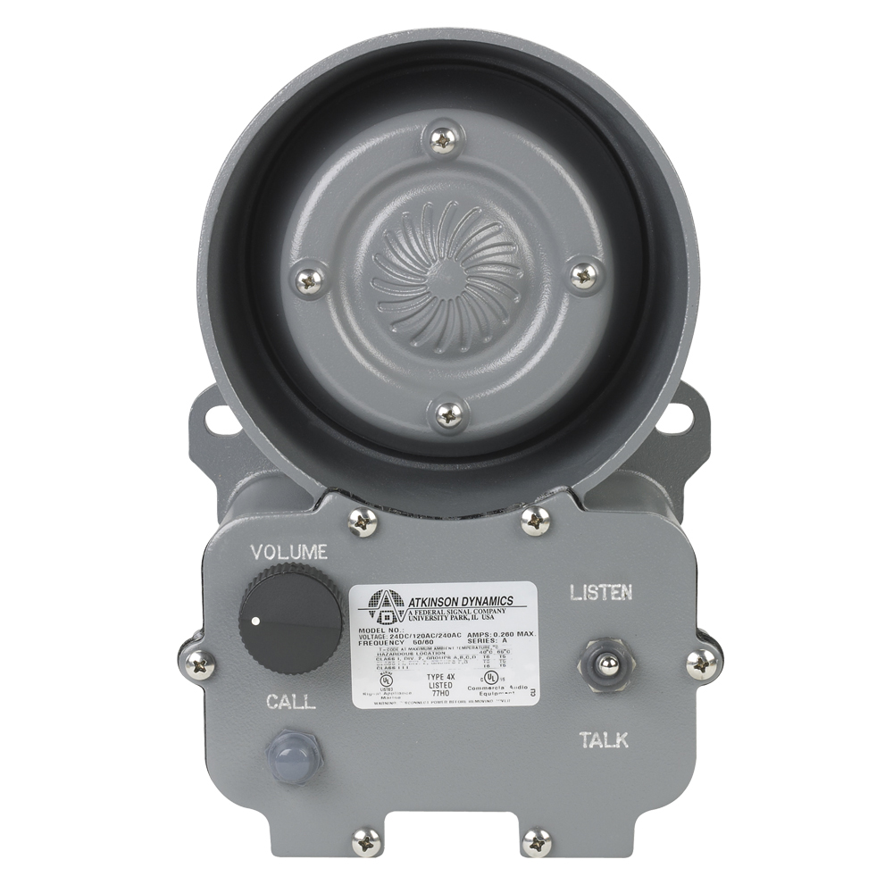 Product image for FED-SIG AD-26-7 INTERCOM 12V MICROP