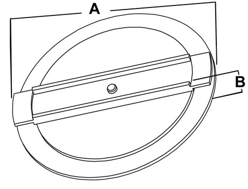 Type S Knockout Seals with Screw  Bar 1-1/2