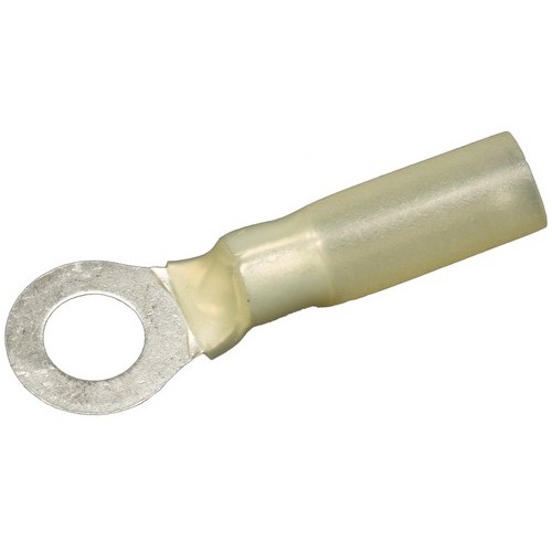Heat Shrinkable Ring Terminals - #8 Wire, 3/8