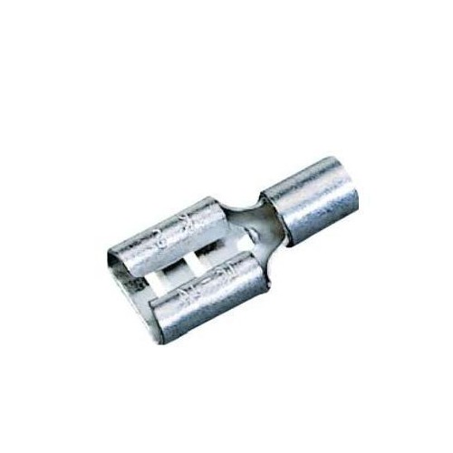 High Temperature Disconnects Male - 16-14 Wire, .250x.032 Tab for extreme temperature applicationsHigh Temperature Disconnects Male - 16-14 Wire, .250x.032 Tab features include:  Applications Include: Electric space heaters, HVAC controls, Industrial automation, Commerical ovens and fryers amp; Industrial kilns  Material: Nickel Plated Steel  Temperature Rating: 900deg;F(482deg;C) Butted Seam Order Qty of 100 = 1 Bag of 100 Below is more info on our High Temperature Disconnects Male - 16-14 Wire, .250x.032 Tab